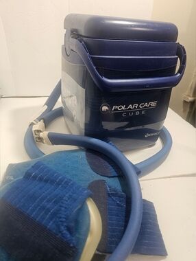 Breg Polar Care Cube Kit Cooler w/ Shoulder Wrapand Power Supply